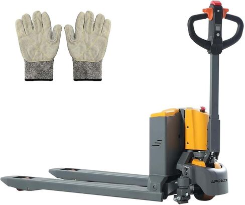 Apollo Full Electric Pallet Truck Lithium Power Pallet Jack Truck 4400lbs Capacity 48" L x 27" W Forks for Material Handling, Strong Torque for Climbing, Suitable for Warehouse, Supermarket, A-1038 in Saudi Arabia