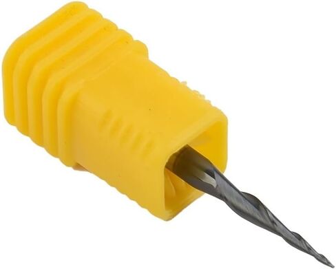 مطحنة نهاية مدببة كروية من الكربيد، ساق 1/8 بوصة، نصف قطر 0.25 مم، مطلية بـ TiAlN، لطحن الحديد الزهر باستخدام الحاسب الآلي، سبائك الصلب، 2 فلوت، طول القطع 15 مم in Kuwait