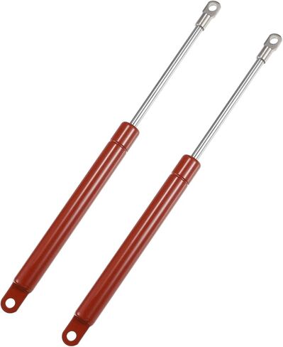12 Inch 50Ib/223N/23kg Gas Springs, 12" Gas Struts Hydraulic Lift Support Toolbox Storage Box Window, 2 Pcs, Red in Kuwait