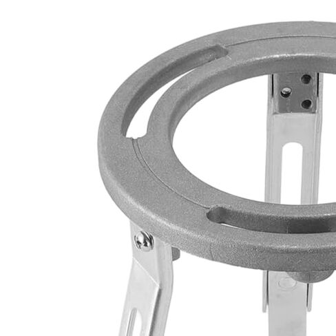 حامل ثلاثي القوائم للأكواب، طقم حامل دعم تسخين مصباح الكحول بارتفاع قابل للتعديل لمستلزمات تعليم الكيمياء المختبرية in Kuwait