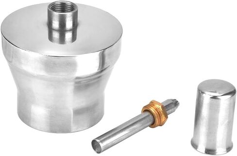 Garosa 450ml Alcohol Lamp Stainless Steel Thickened Alcohol Burner with Screw and Wick for Craft Laboratory Chemistry in Saudi Arabia