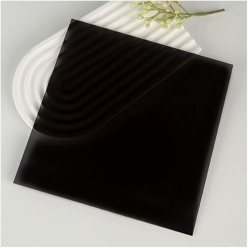 Transparent Colored Acrylic Sheets 3mm Thick, Iridescent Cast Acrylic Sheet for Laser Cutting, Sign Making, DIY Display Craft, Art Projects(Green1,20x20cm/7.9x7.9in) in Saudi Arabia