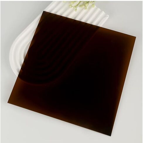 Transparent Colored Acrylic Sheets 3mm Thick, Iridescent Cast Acrylic Sheet for Laser Cutting, Sign Making, DIY Display Craft, Art Projects(Green1,20x20cm/7.9x7.9in) in Saudi Arabia