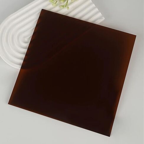 Transparent Colored Acrylic Sheets 3mm Thick, Iridescent Cast Acrylic Sheet for Laser Cutting, Sign Making, DIY Display Craft, Art Projects(Green1,20x20cm/7.9x7.9in) in Saudi Arabia