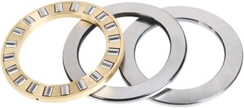 1PCS Flat Thrust Roller Bearing 81108M/81109M/81110M Cylindrical Thrust Bearing with Pressure Flat Round Post(81110M 50X70X14MM) in Saudi Arabia