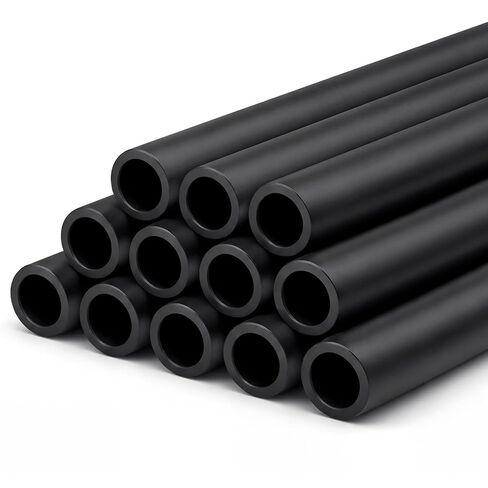 Pangda 12 Pcs Carbon Fiber Rod 6 x 4 x 1000mm Rod Black Round 6mm Hollow Matte Pole Tubing for Rc Airplane Repair DIY Craft Kite Model Remote-Controlled Airplanes Drones Project in Saudi Arabia
