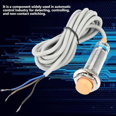 LJC18A3-B-Z/AX Capacitive Proximity Sensor 10mm – 3 Wires NPN NC Output for Metal Detection, 6-36V DC Industrial Automation Control Switch in Kuwait