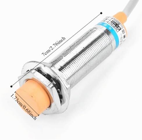 LJC18A3-B-Z/AX Capacitive Proximity Sensor 10mm – 3 Wires NPN NC Output for Metal Detection, 6-36V DC Industrial Automation Control Switch in Kuwait