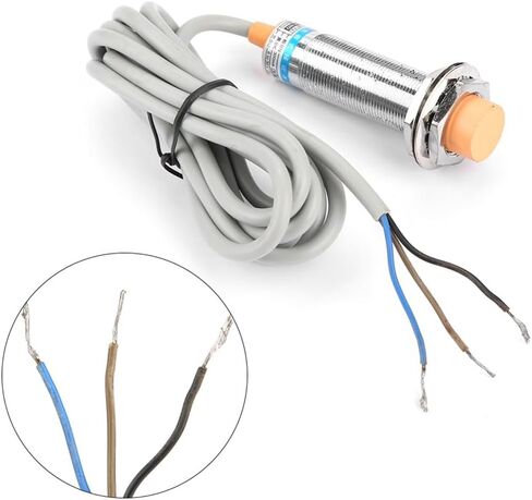 LJC18A3-B-Z/AX Capacitive Proximity Sensor 10mm – 3 Wires NPN NC Output for Metal Detection, 6-36V DC Industrial Automation Control Switch in Kuwait