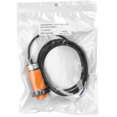 مفتاح مستشعر القرب بالسعة Heschen M30، SZC-M30-20DP3، مسافة الكشف 1-20 مم، 10-30VDC 200mA، مفتوح بشكل عادي + مغلق بشكل عادي (NO+NC)، 4 أسلاك in Saudi Arabia