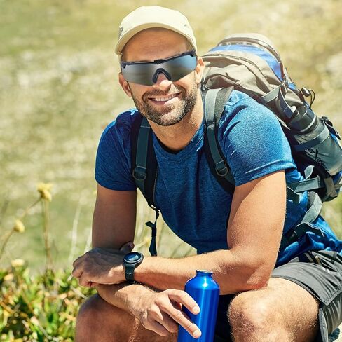 Tactical Shooting Glasses Safety Glasses Hunting Riding Interchangeable Lens in Kuwait