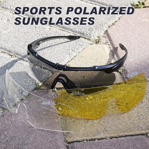 Tactical Shooting Glasses Safety Glasses Hunting Riding Interchangeable Lens in Kuwait