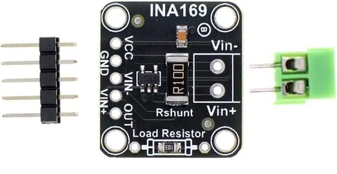 DONGKER INA169 5A Analog DC Current Sensor Breakout,2.7V to 60V Analog Current Sensor Module in Saudi Arabia