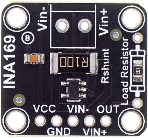 DONGKER INA169 5A Analog DC Current Sensor Breakout,2.7V to 60V Analog Current Sensor Module in Saudi Arabia