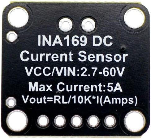 DONGKER INA169 5A Analog DC Current Sensor Breakout,2.7V to 60V Analog Current Sensor Module in Saudi Arabia