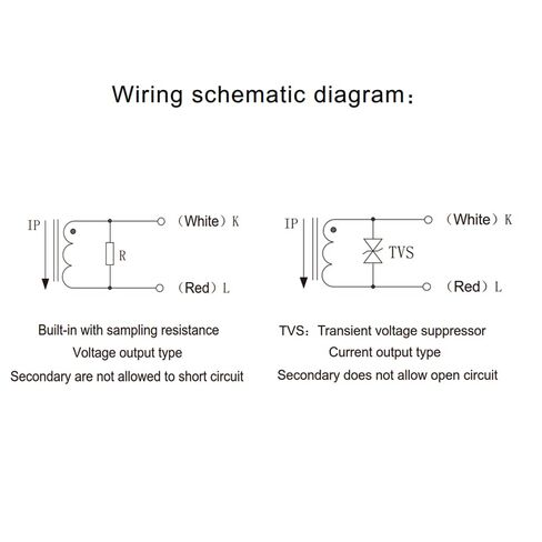 6PCS SCT-013-020 20A 1V AC Current Transformer Sensor SCT013 Non-invasive Split Core Transformer in Saudi Arabia