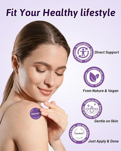 NAD+ Lifestyle Patches for Women & Men, Plant-Based Formula, Vegan, 30 Count in Kuwait