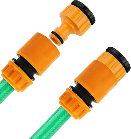 3 Colors/Set Garden Hose Quick Adapter Connectors Faucet Leakproof Extender Watering Pipe Connect Accessories Large Inner Diameter 2cm Small Inner Diameter 1.5cm in Saudi Arabia