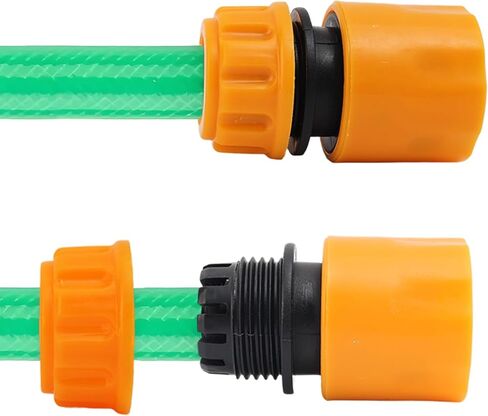 3 Colors/Set Garden Hose Quick Adapter Connectors Faucet Leakproof Extender Watering Pipe Connect Accessories Large Inner Diameter 2cm Small Inner Diameter 1.5cm in Saudi Arabia