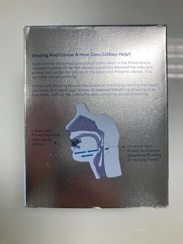 جهاز مضاد للشخير: محلول للشخير مرخص من إدارة الغذاء والدواء الأمريكية - واقي فم قابل للتعديل لسدادة الشخير للرجال والنساء - قطعة فم مضادة للشخير لتحسين النوم - استخدام ليلي قابل لإعادة الاستخدام in Kuwait