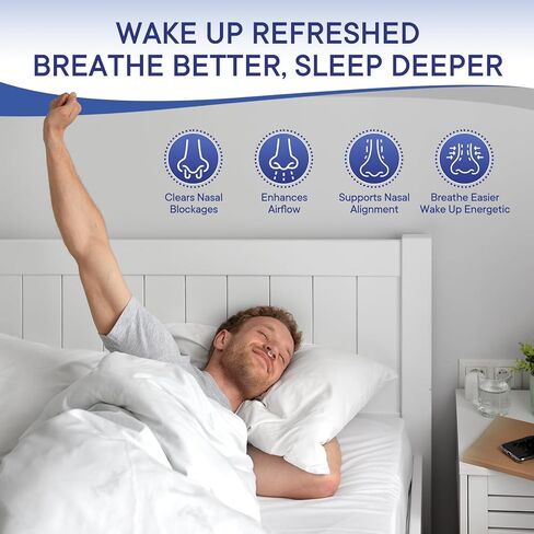 Anti Snoring Devices, Snoring Solution with Adjustable Snore Stopper, 3-Gear Fit, Improves Airflow, Reusable – 4 Pack in Kuwait