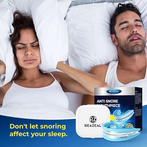Anti Snore Mouthpiece – Adjustable Intraoral Device Designed to Help Reduce Snoring (1 Pack) in Kuwait