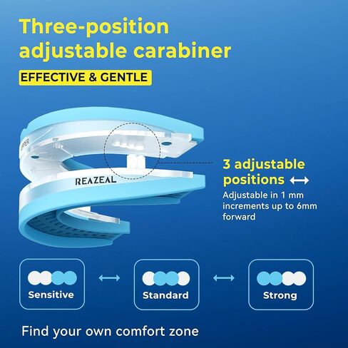 Anti Snore Mouthpiece – Adjustable Intraoral Device Designed to Help Reduce Snoring (1 Pack) in Kuwait