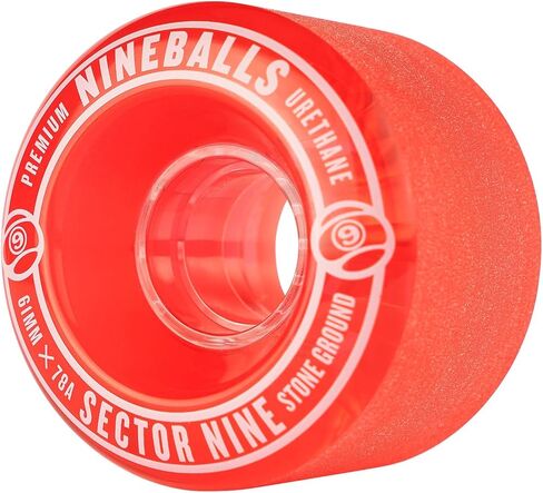 Sector 9 61mm 78a Nineball Wheel Set Red - Factory Direct in Saudi Arabia