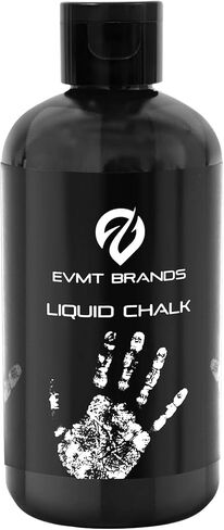 Liquid Chalk, Mess Free Gym Chalk for Weightlifting, Gymnastics, Rock Climbing, Dancing. Sweat Resistant and Long Lasting for Stronger Grip. Package May Vary. in Kuwait