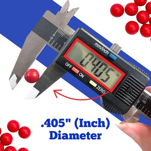 كرات زجاجية عائمة بقطر .405 بوصة | 6 عبوات | كرات رؤية غلاية حمراء للزجاج مقاس 3/4 بوصة | لأجهزة قياس مستوى السائل in Kuwait