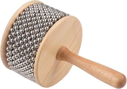Durable Medium Size Pine Wood Cabasa Orff Wooden Percussion Instrument for Adults Classroom Teaching Band Accompaniment Daily Music Practice in Saudi Arabia