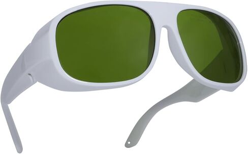 LaserPair 755/808/1064nm Laser Safety Goggles with White Frame for Alexandrite, Diode & Nd:YAG Protection, CE EN207 in Kuwait