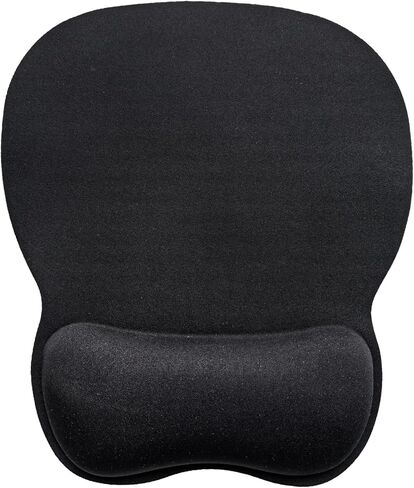 Mouse Pad with Wrist Support, Ergonomic Mousepad with Comfortable Memory Foam Wrist Rest Cushion, Relieve Wrist Pain, Non-Slip Rubber Base Gaming Mice Pad for Home Office Computer Laptop, Purple in Kuwait