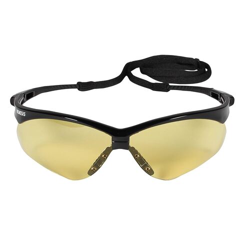 Nemesis Safety Glasses 3000359 (3 Pair) (Black Frame with Amber Lens) in Saudi Arabia