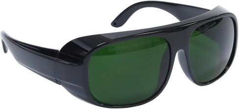 نظارات أمان ليزر LaserPair OD8+ DIN4 900-1100nm، إطار أسود #52 للألياف الليزرية واللحام بالليزر المحمول in Kuwait