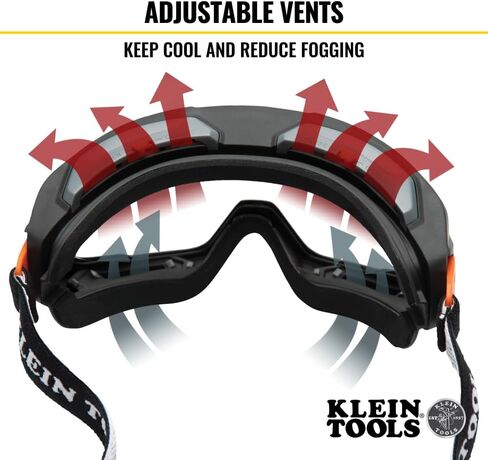 عدسات بديلة لنظارات السلامة OTG الشفافة 60481 من KLEIN TOOLS، حماية للعين من الفئة البصرية 1 PPE، مضادة للضباب، مقاومة للخدش، حماية من الأشعة فوق البنفسجية in Kuwait