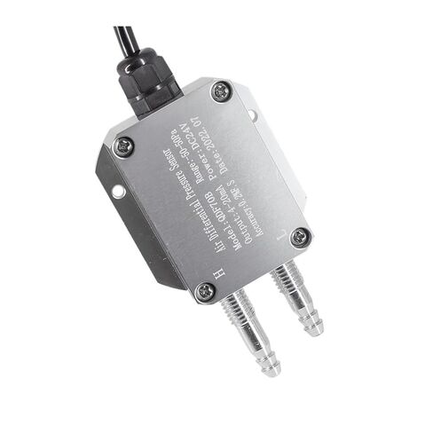 جهاز إرسال الضغط التفاضلي DC24V 0-10V محول ضغط مستشعر ضغط الهواء (0-4Kpa) in Kuwait