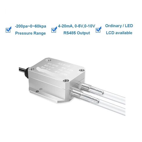 4-20mA Output LCD Display Pressure Transmitter Air Wind Pressure Sensor Negative Pressure Differential Pressure(-4-4kpa) in Saudi Arabia