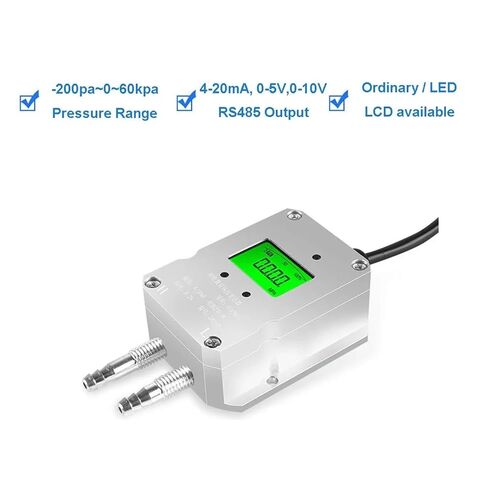 4-20mA Output LCD Display Pressure Transmitter Air Wind Pressure Sensor Negative Pressure Differential Pressure(-4-4kpa) in Saudi Arabia