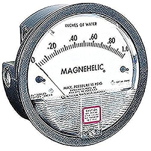 Dwyer® Magnehelic® Differential Pressure Gage, 2050,: 0-50" w.c. in Saudi Arabia