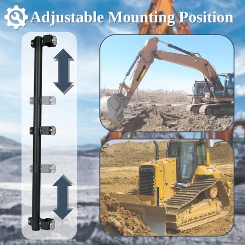 حامل مغناطيسي من TOPOWN لجهاز استقبال الليزر يناسب دعامة التثبيت المغناطيسية لجهاز استقبال LR، مغناطيس قوي ثلاثي قابل للتعديل، دعامة تثبيت لجهاز استقبال الليزر المغناطيسي للحفارة والجرافة والحفار الخلفي in Kuwait