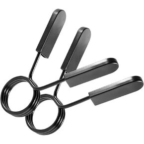 أطواق بمشبك زنبركي للحديد الأولمبي مقاس 5 سم، ملحق رفع الأثقال بمشبك طوق الأثقال مع مقبض سهل الإمساك (يُباع في زوج) in Kuwait