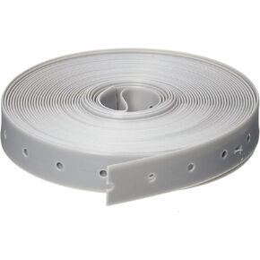 حزام شماعات بلاستيكي شديد التحمل للأنابيب والقنوات - لفة 3/4 بوصة × 50 قدم - حزام دعم قوي متعدد الاستخدامات لاحتياجات التدفئة والتهوية وتكييف الهواء والسباكة. (رمادي) in Kuwait