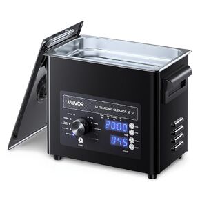 VEVOR 30L Ultrasonic Cleaner, Professional Ultrasonic Cleaner Machine with Knob Control, Stainless Steel Cleaning Machine with Basket and Cleaning Ball, for Watches, Razors, Jewelry, Coins and More in Kuwait