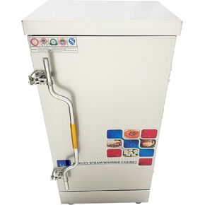 Commercial Electric Food Steamer Multi-function Stainless Steel Steam Warmer Cabinet with 12 Trays 110V 12KW 0.02Mpa Max Pressure in Kuwait