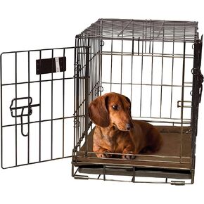 كيه اند اتش بيت بروداكتس وسادة قفص ذاتية التدفئة بلون بيج داكن، مقاس M 21 × 31 انش in Kuwait