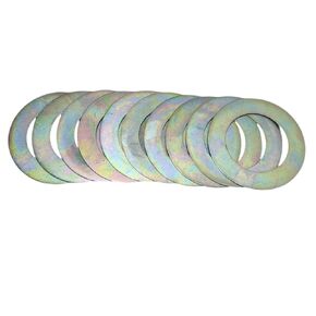 حشوات دلو مقاس 70 مم × 45 مم × 1.5 مم 819/00049، طقم مكون من 10 قطع يناسب ويتوافق مع مختلف آلات نقل التربة in Kuwait