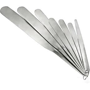 958-G01 Caulking Spatula Tool Set 7-Piece Stainless Steel Caulk Tool Kit, 3/8" to 1-1/2" Multiple Spatula Widths,for Bathtub/Tile/Countertop Caulk Trimming in Saudi Arabia