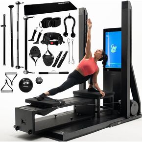OxeFit XS1 Peak Smart Home Gym – All-in-One Strength, Cardio & Pilates Machine with Adaptive Workouts, AI Training, Performance Tracking & Trainer-Led Classes Black in Saudi Arabia