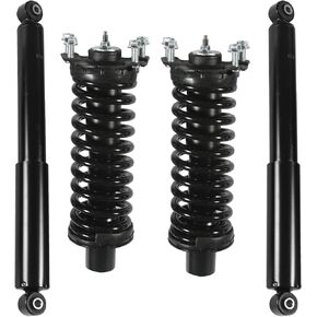 4PCS Front & Rear Strut Assembly Fits Jeep Liberty 2002-2012 | Fits Dodge Nitro 2007-2011 Shock Absorbers Replacement #171577L, 171577R, 437203 in Kuwait